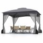 Gazebo 365x300x288cm., gray