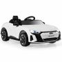 Children's electric car 104x58x41cm., white/black