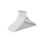 Hanger set, 10 pcs., white