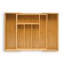 Cutlery tray 5.3x29.4x33.7cm., light brown
