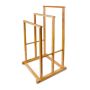 Towel rack 82.5x42x42.5cm., light brown