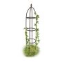 Garden grill "Tower" 190x35x35cm., dark brown color