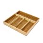 Cutlery tray 4x34x33.5cm., light brown