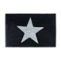 Doormat "Star" 40x60 cm., black