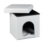 Folding seat 38x38x38cm., white