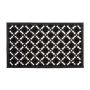 Rubber door mat 75x45 cm.