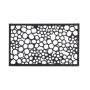 Rubber door mat 75x45 cm.