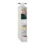 Hanging closet organizer 82x14.5x30cm., white