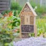 Гостиница для насекомых 60,5х37х9см., светло-коричневый цвет.