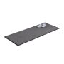 Doormat 80x200 cm., black/dark grey