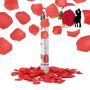 Confetti cannon 40x5x5cm., red color