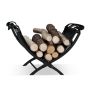 Firewood bag 32x43.5x32cm., black