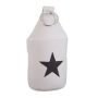 Door stop "Star" with handle, cream color