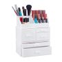 Makeup organizer with drawers 29.5x23.5x14cm., white