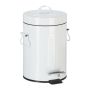 3 liter trash can, white/black
