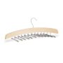 Tie hanger, light brown/silver