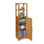 Bathroom cabinet 119x33x25.5cm., light brown