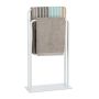 Towel rack 81.5x45x20cm., white