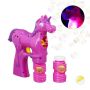 Soap bubble gun 21x5.5x18cm., purple/pink/yellow colors