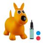 Inflatable toy "Dog" 50x26x60cm., yellow/black/white