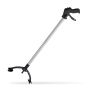 Handle for reaching things 88x15.5x3.5cm., black/silver color
