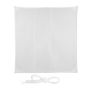 Square sun awning 400x400cm., white