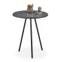 Side table 50x41cm., black