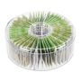 Transparent tea bag organizer 7.5x20cm.