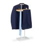 Clothes rack 102x46x24cm., white/light brown