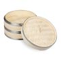 Food organizer 15.5x25.5cm., light brown/silver color
