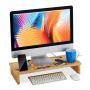Monitor stand 9x54x23cm., light brown