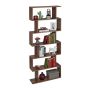 Bookshelf 190.5x80x23cm., brown