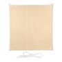 Square sun awning 300x300cm., beige