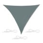 Triangular sun awning 300x300x300cm., gray