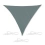 Triangular sun awning 600x600x600cm., gray