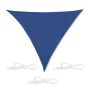 Triangular sun awning 600x600x600cm., dark blue