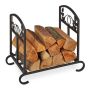 Firewood stand 44.5x51x32cm., black