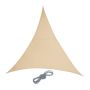 Triangular sun awning 300x300x300cm., beige