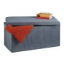 Hallway bench 38x77x39cm., dark gray