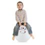 Jumping ball for children 55x45cm., white