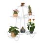 Flower stand with 7 shelves 83x75x24cm., white