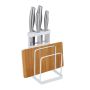 Knife stand with board holder 21.5x12x14cm., white