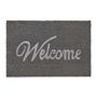 Doormat "Welcome" 60x40 cm., gray