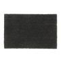 Doormat 60x40 cm., black