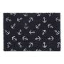 Doormat "Anchors" 60x40 cm., white/black
