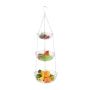 Fruit basket 82x26.5cm., silver color