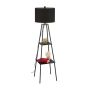 Floor lamp 149x40cm., black