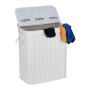 Laundry basket 63x55x35cm, 30L., white