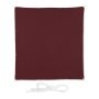 Square sun awning 400x400cm., dark red
