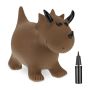 Inflatable toy "Dinosaur" 39x55x24cm., brown/black